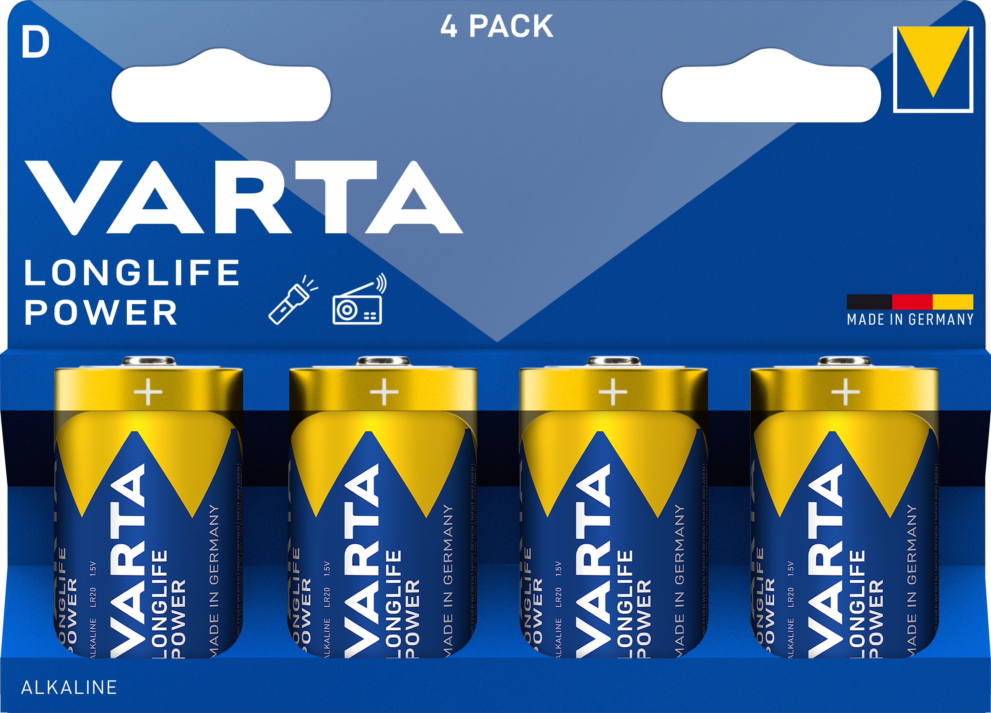 Varta - LONGLIFE POWER Dx4