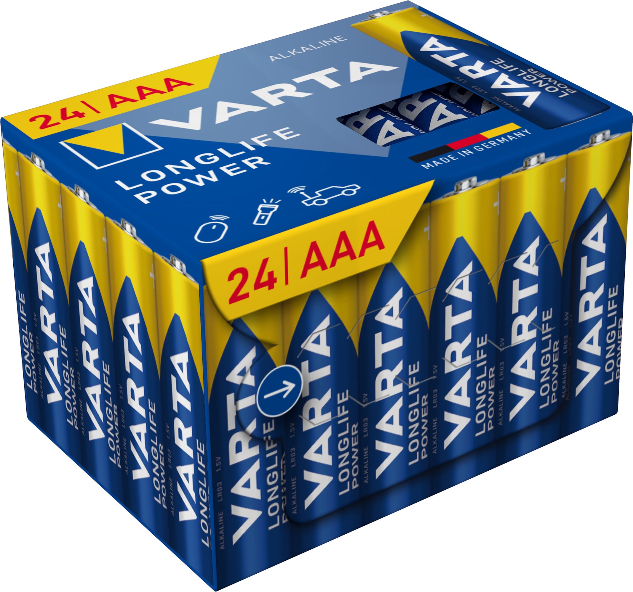 Varta - LONGLIFE POWER AAA x24 CUBE