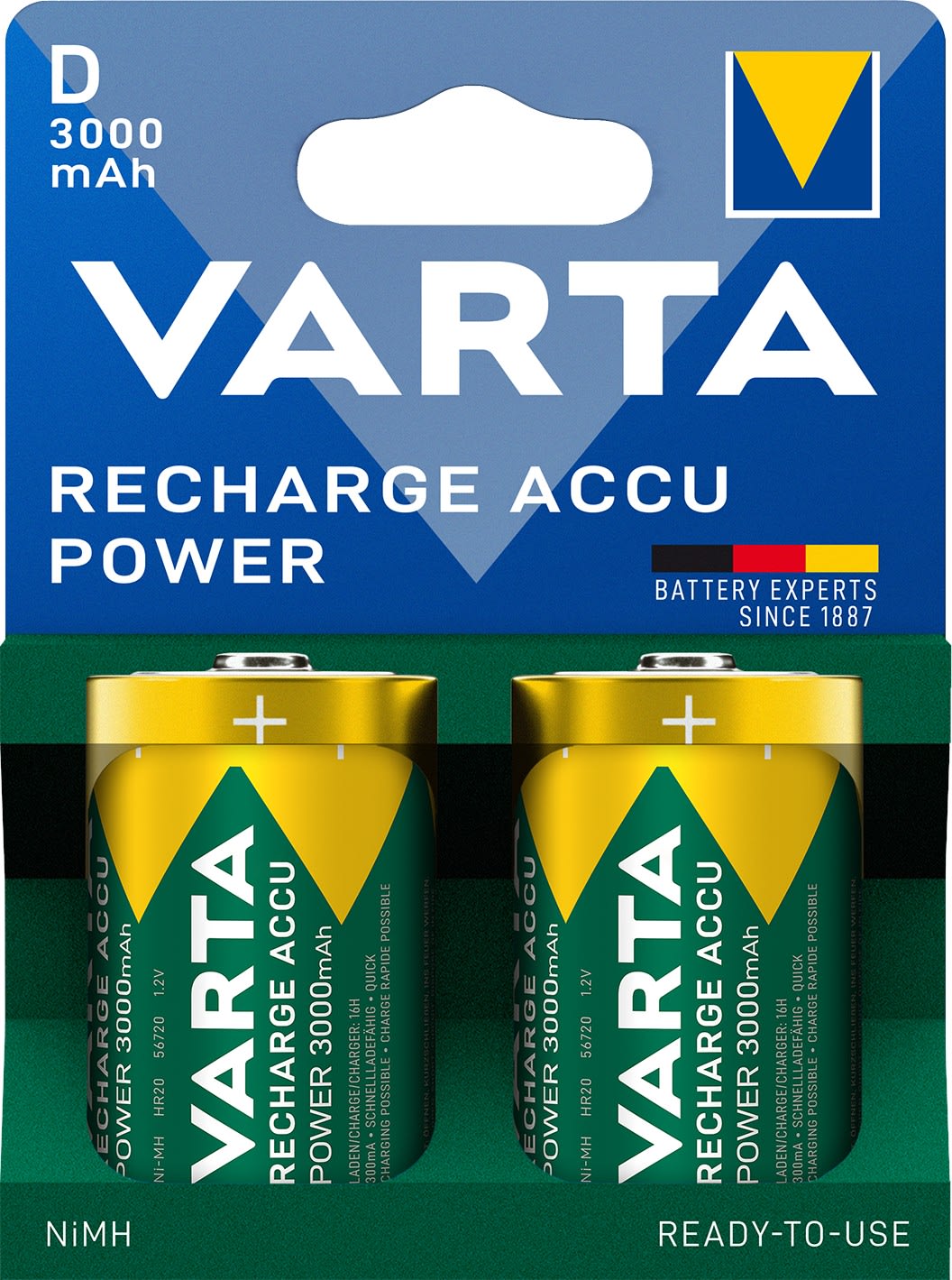 Varta - ACCU POWER D3000 x2