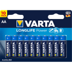 Varta - Pile Alcaline LONGLIFE POWER LR6/AA. Blister x 10