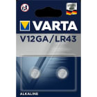Varta - Pile Electronique V12GA/LR 43. Blister x2