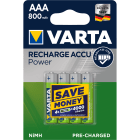 Varta - Accu Power AAA/HR03 800 mAh. Blister x4