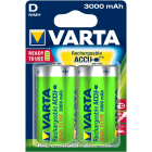 Varta - Accu Power HR20/D 3000 mAh. Blister x2