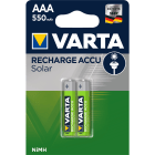 Varta - Accu Solar AAA/HR3 550 mAh Blister x2