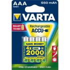 Varta - Accu Power AAA/HR03 550 mAh. Blister x4