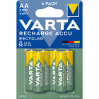 Varta - Accu Recycled HR03/AAA 2100 mAh. Blister x6