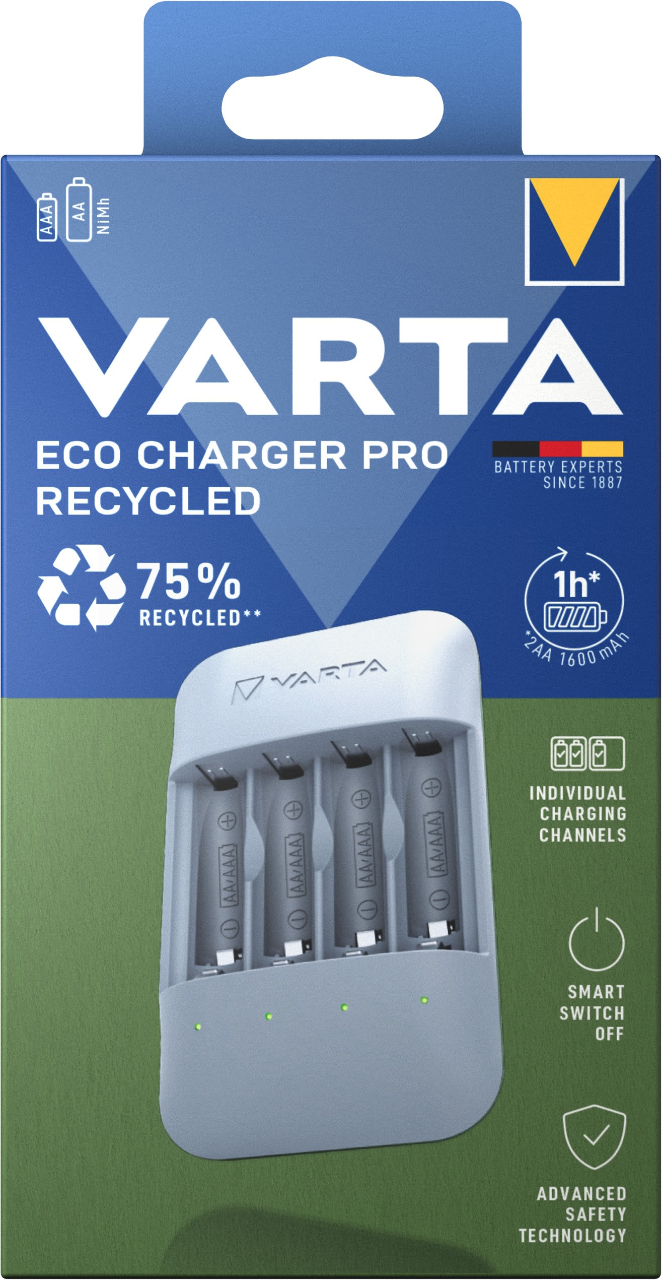 Varta - ECO CHARGER PRO RECYCLED