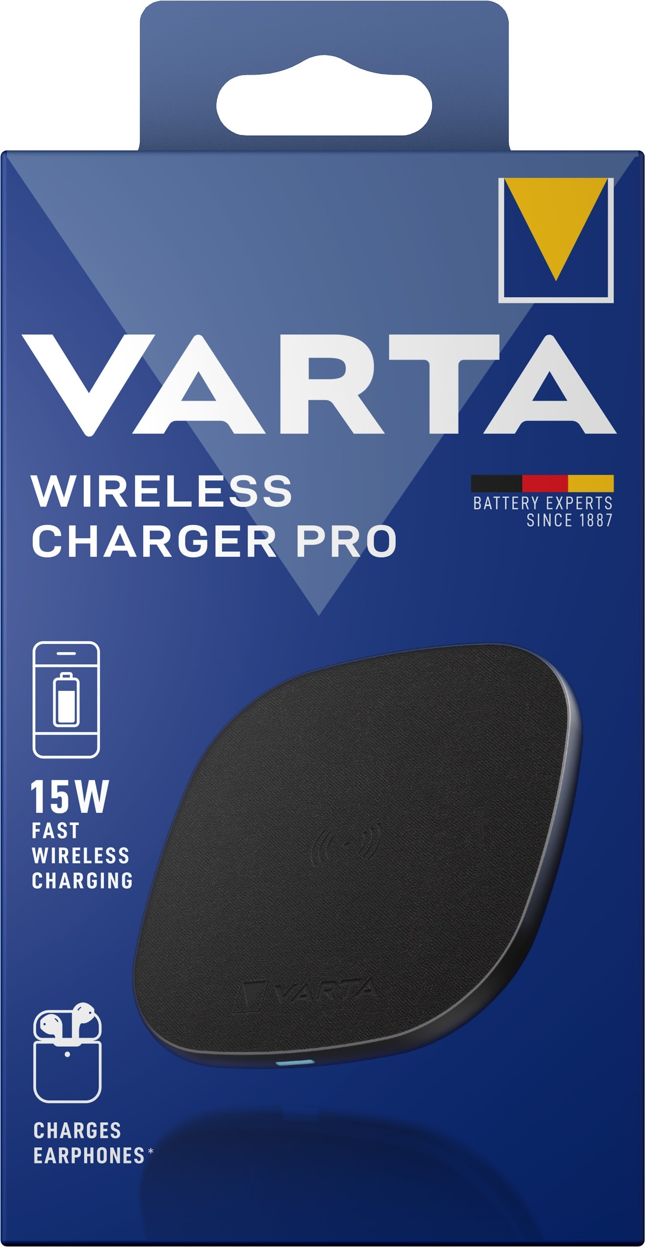 Varta - WIRELESS CHARGER PRO 15W BOX