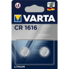 Varta - Pile lithium CR1616 - 3V. Blister x2