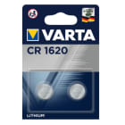 Varta - Pile lithium CR1620 - 3V. Blister x2