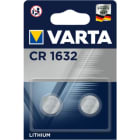 Varta - Pile lithium CR1632 - 3V. Blister x2