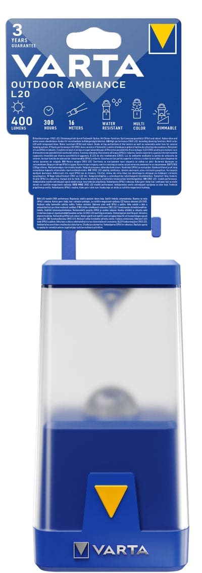 Varta - OUTDOOR AMBIANCE LANTERN L20