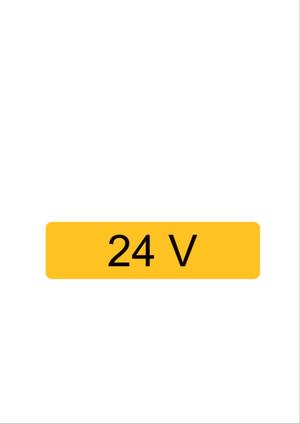 Cembre - Etiquette signalétique WST-OTY 1112HT006 (40X150)