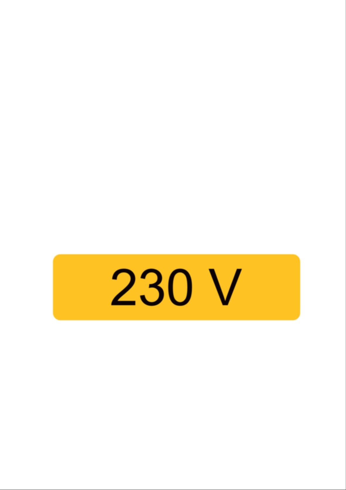 Cembre - Etiquette signalétique WST-OTY 1112HT012 (40X150)