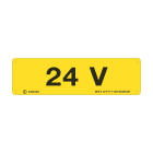 Cembre - Etiquette signalétique WST-OTY 1116HT006AR (40X140)