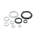Cembre - Ecrou en polyamide avec collerette Pg 21 gris foncé (RAL 7001)