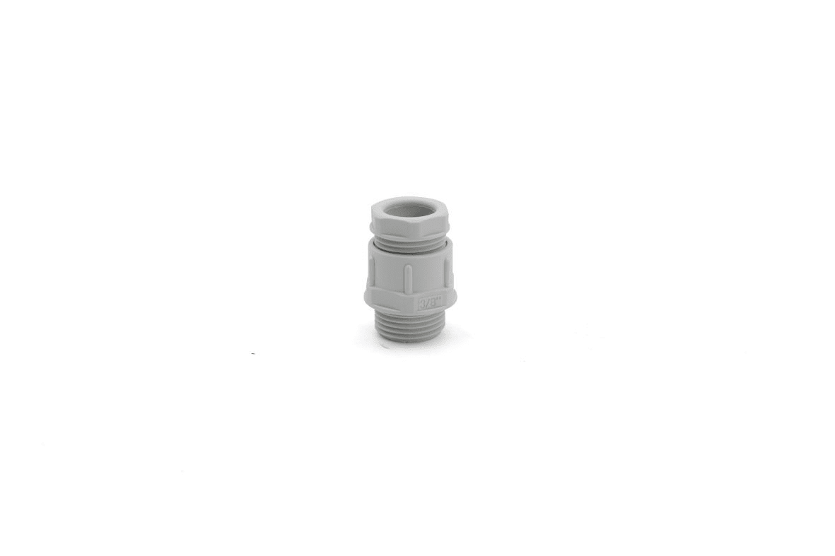 Cembre - Presse-étoupe en polyamide IP54 3/8 gaz gris (RAL 7035)