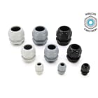 Cembre - Presse-étoupe gamme étroite en polyamide IP68 ISO 20 gris (RAL 7035)