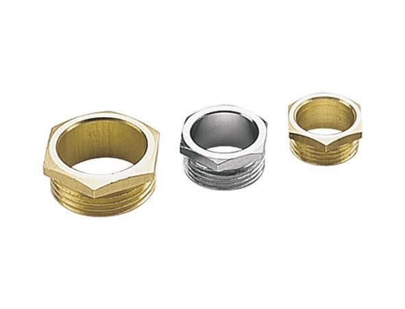 Cembre - Bouchon ouvert G1''1/4 en laiton nickelé