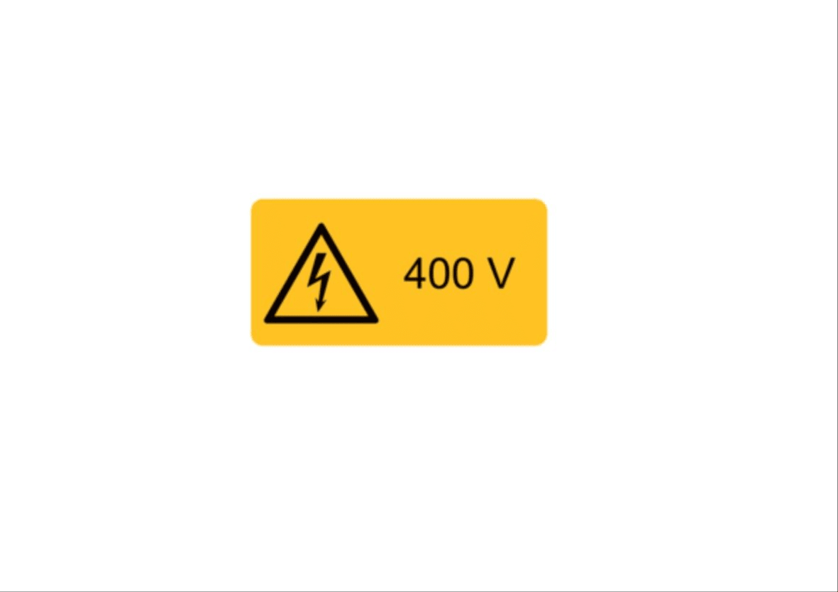 Cembre - Etiquette signalétique WST-LSY 2454HT015 (52X105)
