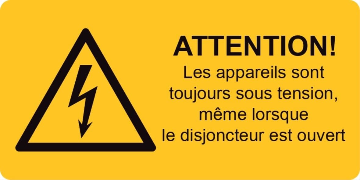 Cembre - Etiquette signalétique WST-LAY 2653HT039-F (37X74)