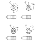 Cembre - Bague multi trou IP68