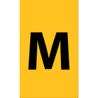 Cembre - Etiquettes de repérage type ANL 15 x 10 mm "M"