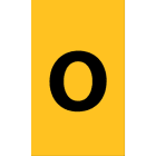 Cembre - Etiquettes de repérage type ANL 15 x 10 mm "O"
