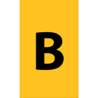 Cembre - Etiquettes de repérage type ANL 38 x 22 mm "B"
