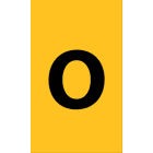 Cembre - Etiquettes de repérage type ANL 60 x 34 mm "O"