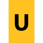 Cembre - Etiquettes de repérage type ANL 124 x 70 mm "U"