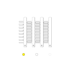 Cembre - Repère filaire type MG-TPM 4 x 18 mm jaune