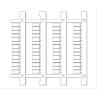 Cembre - Repère MG-CPM-01 41098 (5X10 blanc)