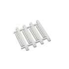 Cembre - Repère pour bornes entrelec SNA/Phoenix contact type MG-CPM-04 5 x 10 mm blanc