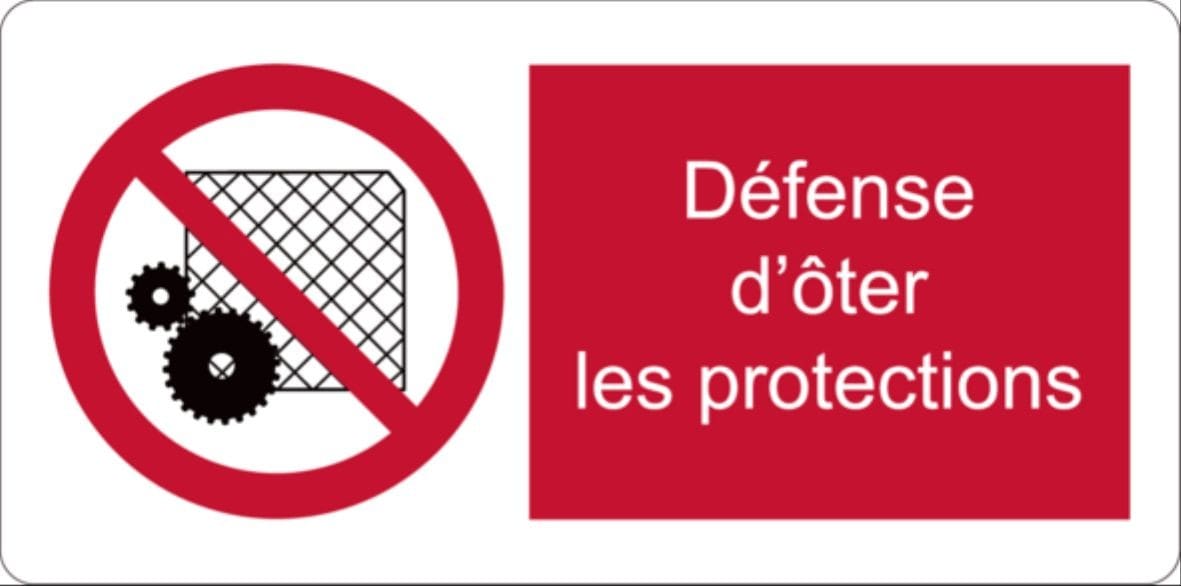 Cembre - Etiquette signalétique PST-LSR 4202RP001-F (52X105)