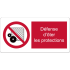 Cembre - Etiquette signalétique PST-LSR 4202RP001-F (52X105)