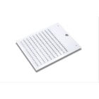 Cembre - Bande de repérage de bornes type MG-CPMF 6,3 x 105 mm blanc