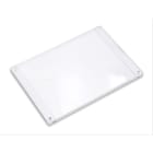 Cembre - Couvercle de plaque de repérage type CPT longueur 67 x 109 mm transparent