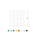 Cembre - Repère pré-découpé type MG-TAP 15 x 27,7 mm blanc