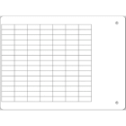 Cembre - Etiquette adhésive souple haute température de type MG-PYT 6 x 15 mm blanche