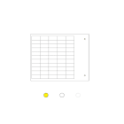 Cembre - Etiquette adhésive souple de type MG-VCT 9 x 20 mm blanche