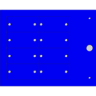 Cembre - Plaque personnalisable perforée de type MG-VRT-RH 25 x 50 mm bleue