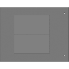 Cembre - Plaque personnalisable de type MG-VRT-R 42 x 78 mm grise HF