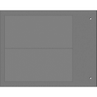 Cembre - Plaque personnalisable de type MG-VRT-R 52 x 107 mm grise HF