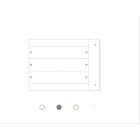 Cembre - Plaque personnalisable perforée de type MG-VRT-RH 25 x 50 mm grise HF