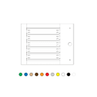 Cembre - Repère de câbles à fixation par collier type MG-ETF 13 x 57 mm vert HF