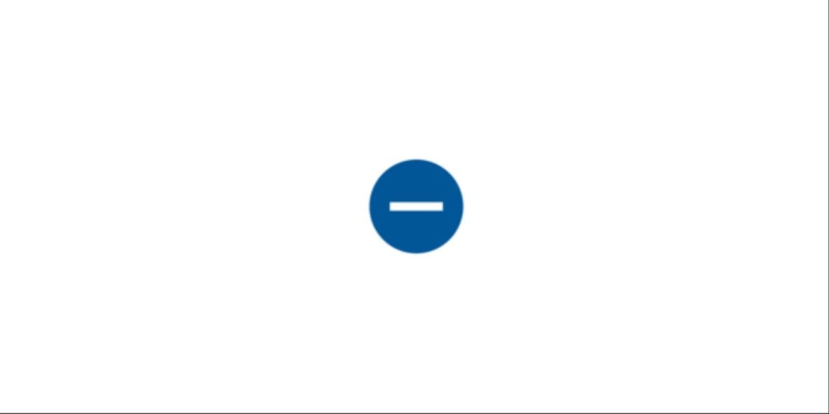 Cembre - Etiquette signalétique ronde négatif 20 mm