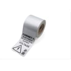 Cembre - Film adhésif en rouleau type TTF 80 mm x 125 m gris métal