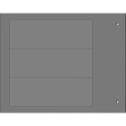 Cembre - Plaque personnalisable adhésive de type MG-VRT-A 35 x 100 mm grise HF