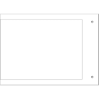 Cembre - Plaque personnalisable adhésive de type MG2-VRT-A 102 x 138 mm blanche HF